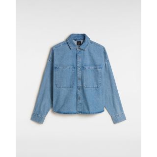 Antica Boxy Denim LS Shirt