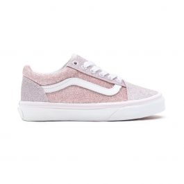 pink vans with bow