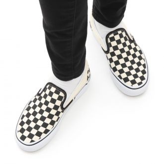 Checkerboard Classic Slip-On Platform Shoes Hover
