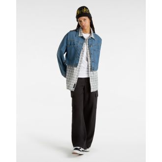 Raynes Denim Crop Jacket Hover