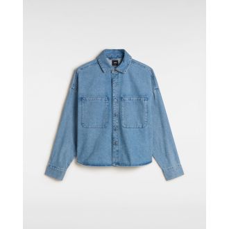 Antica Boxy Denim LS Shirt