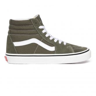 vans skate high green