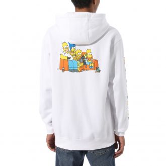 vans simpsons hoodie white