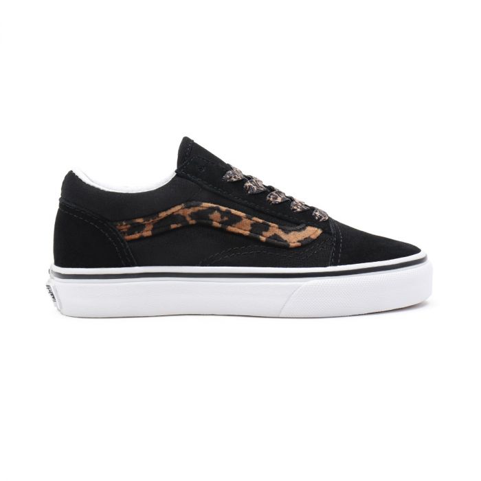 vans with leopard fur