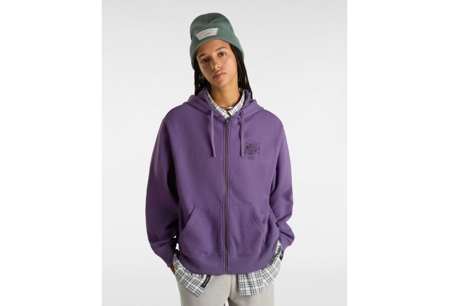 Wellness Blousant Zip Hoodie