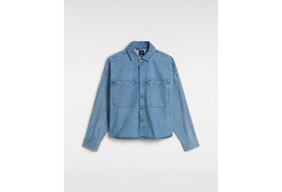 Antica Boxy Denim LS Shirt