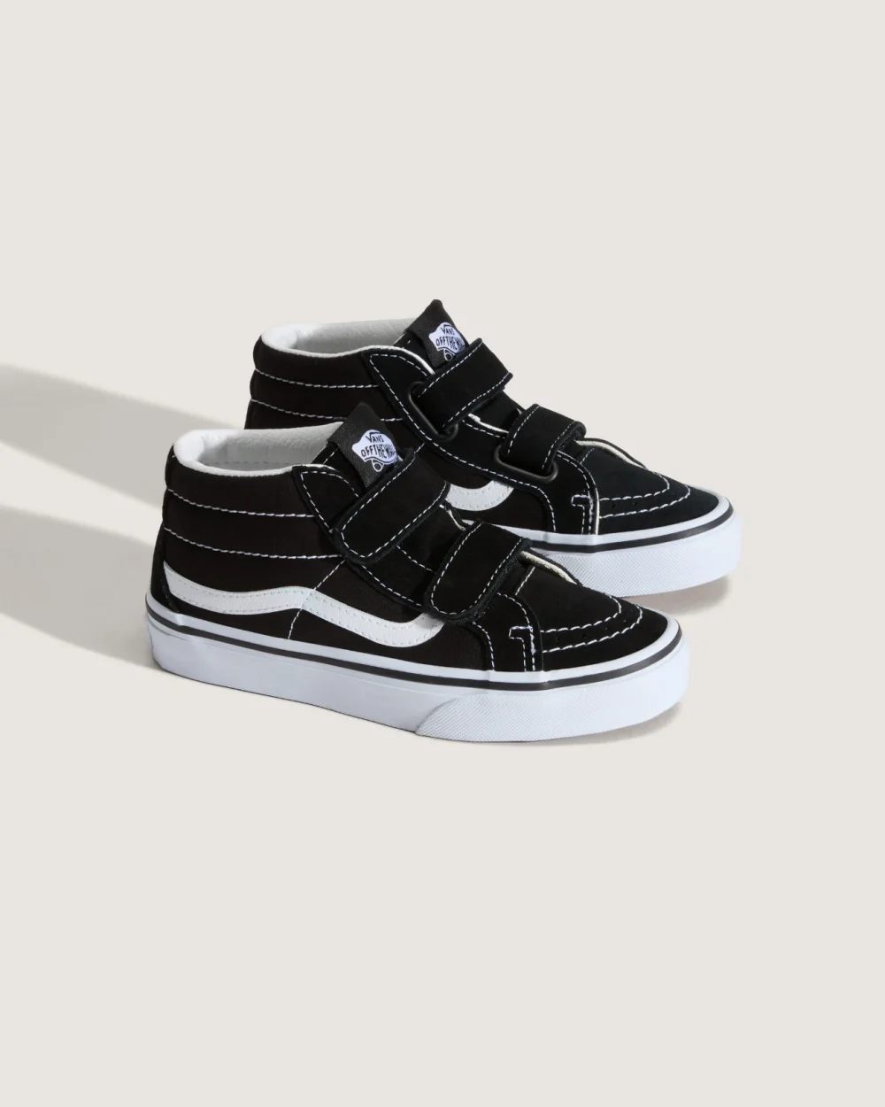 VANS - סניקרס ילדים Sk8-Mid – V18T6BT – black-true-white – 1