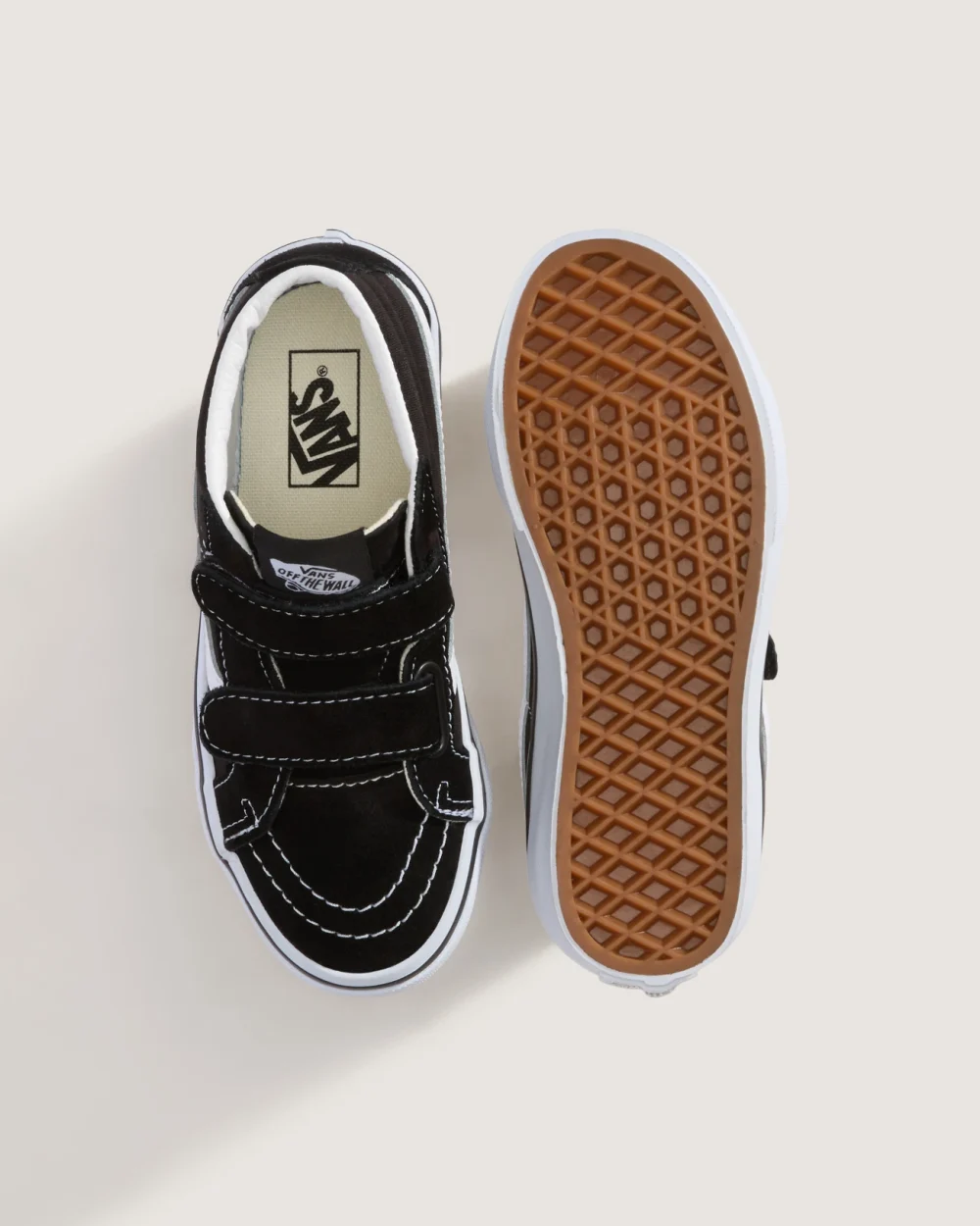 VANS - סניקרס ילדים Sk8-Mid – V18T6BT – black-true-white – 2