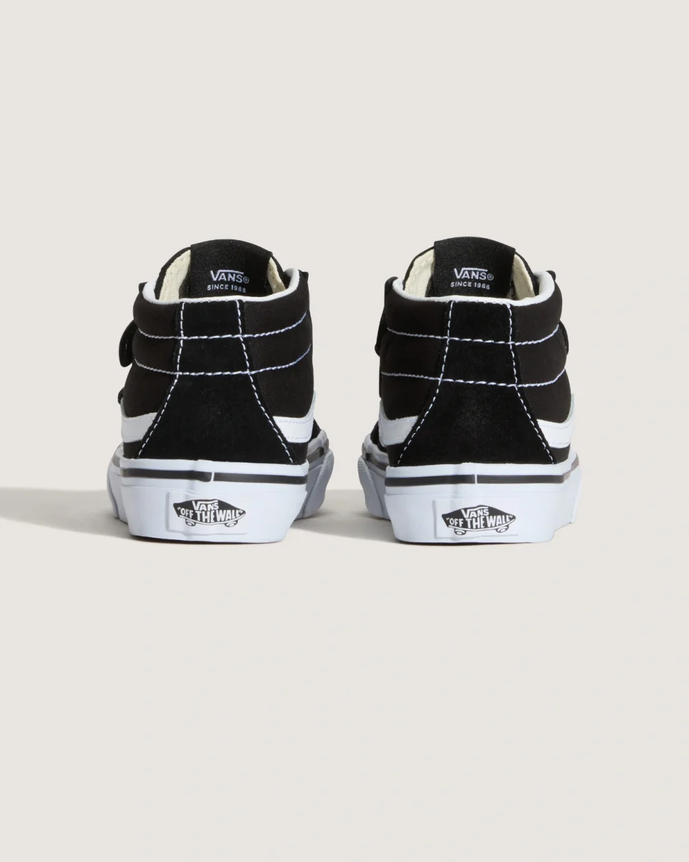 VANS - סניקרס ילדים Sk8-Mid – V18T6BT – black-true-white – 3