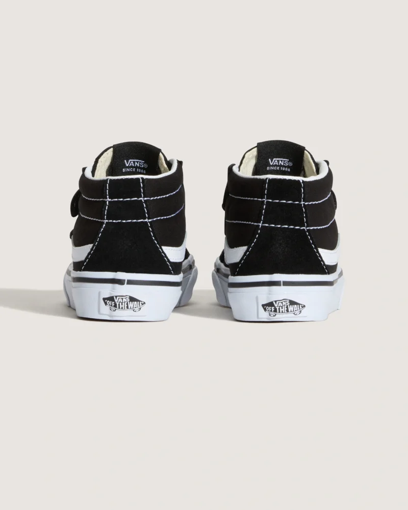 VANS - סניקרס ילדים Sk8-Mid – V18T6BT – black-true-white – 3