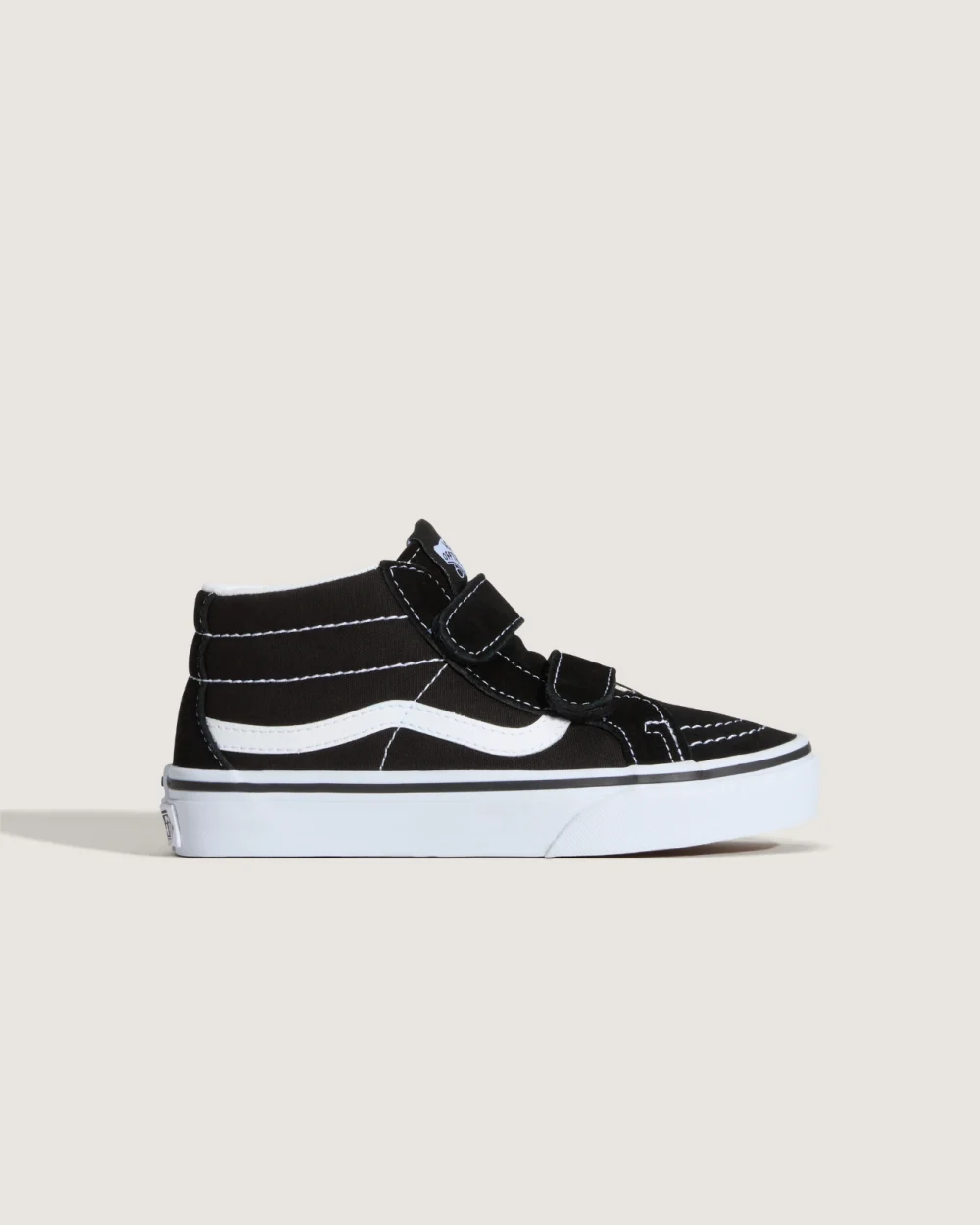VANS - סניקרס ילדים Sk8-Mid – V18T6BT – black-true-white – 4