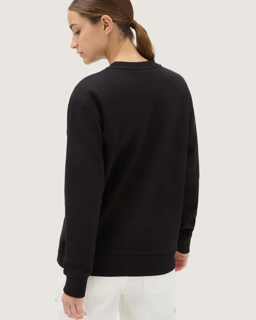 VANS - סווטשירט Flying V Bff Crew – V0046XBLK – black – 2