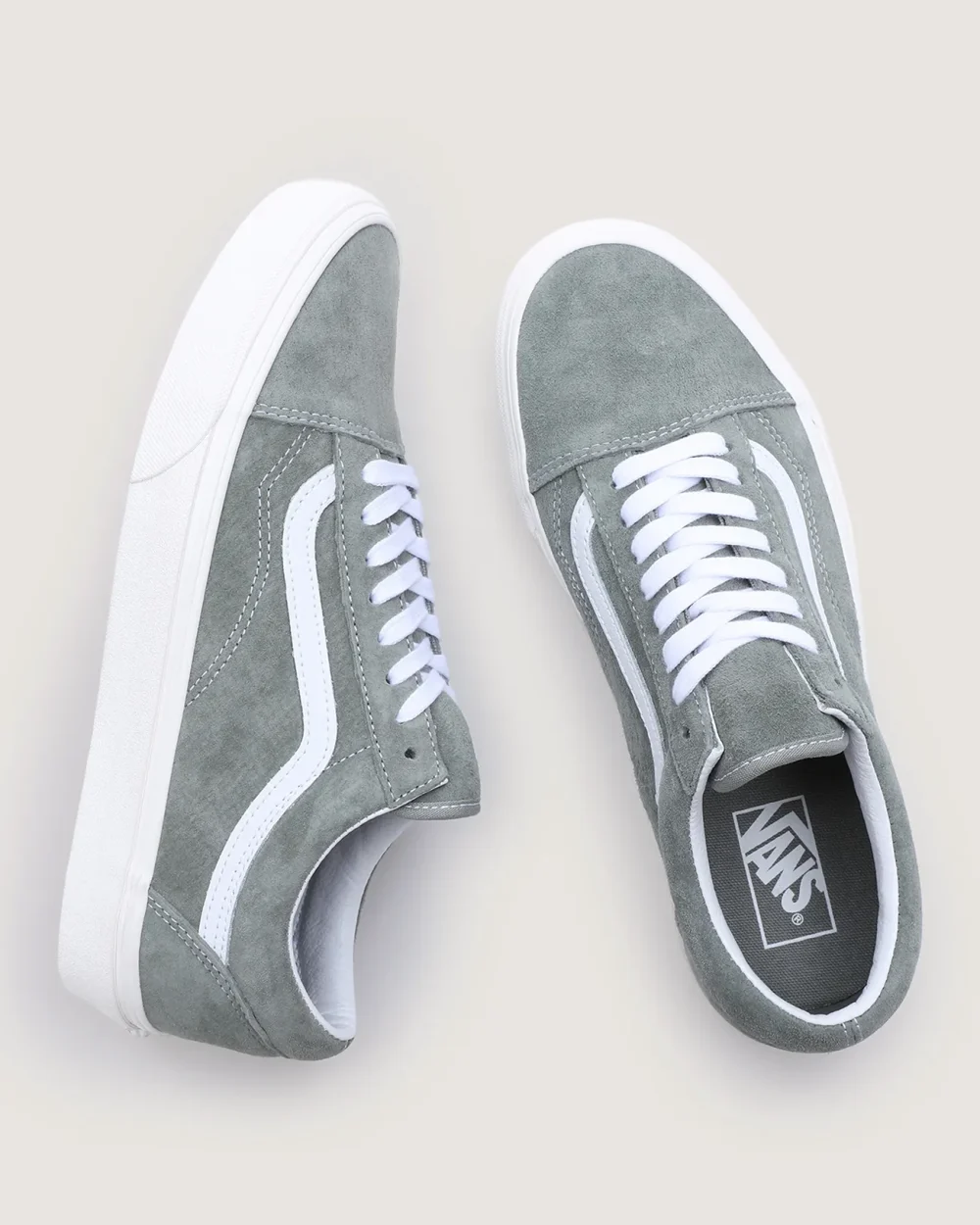 VANS - נעלי סניקרס Old Skool – V005UFBY1 – pig-suede-shadow – 1