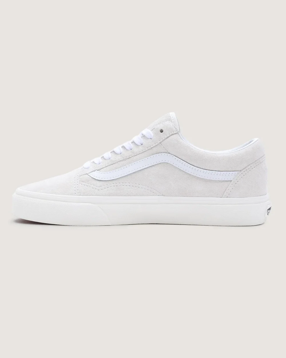 VANS - נעלי סניקרס Old Skool – V005UFJVY – pig-suede-blanc-de-blanc – 1