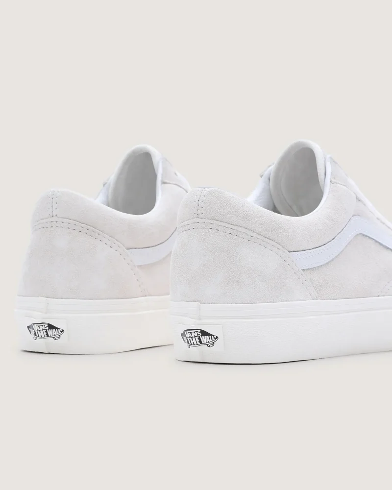 VANS - נעלי סניקרס Old Skool – V005UFJVY – pig-suede-blanc-de-blanc – 6