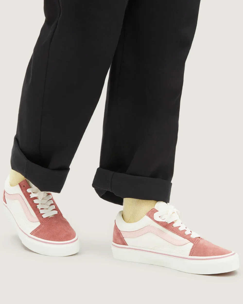 VANS - נעלי סניקרס Old Skool – V005UFPNK – multi-block-pink – 2