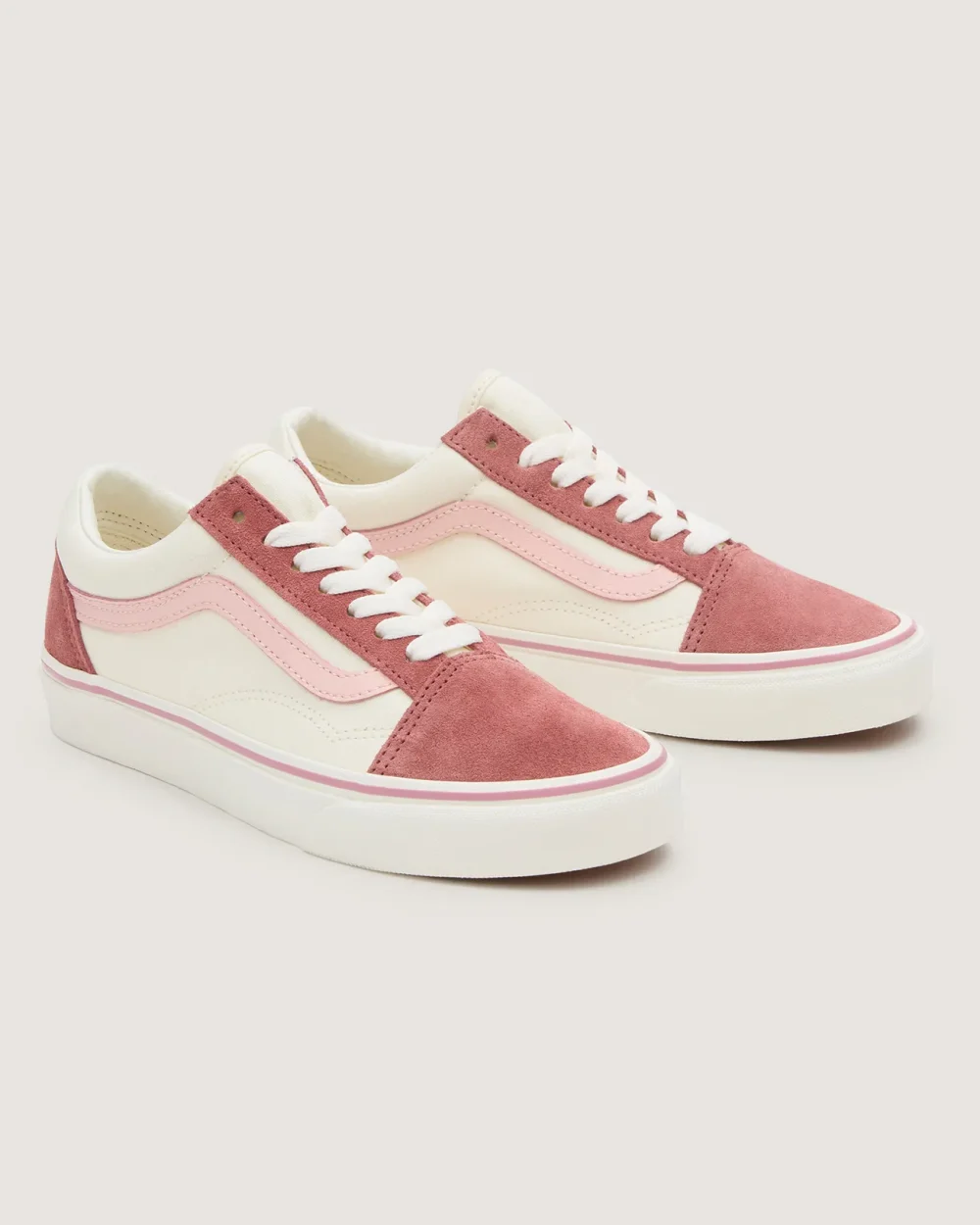 VANS - נעלי סניקרס Old Skool – V005UFPNK – multi-block-pink – 3