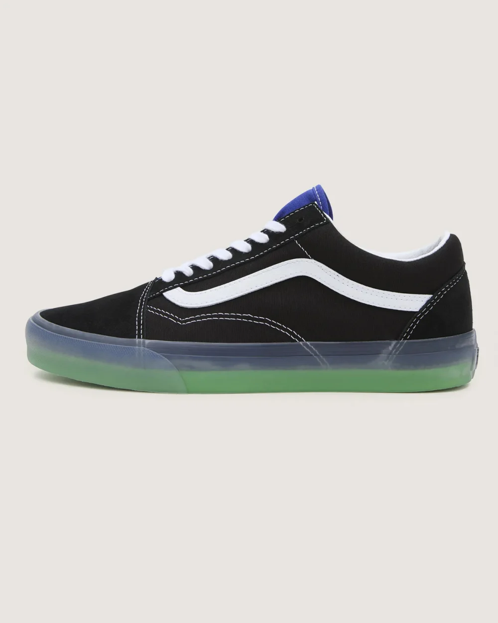 VANS - נעלי סניקרס Old Skool – V005UFY61 – translucent-black-blue – 1