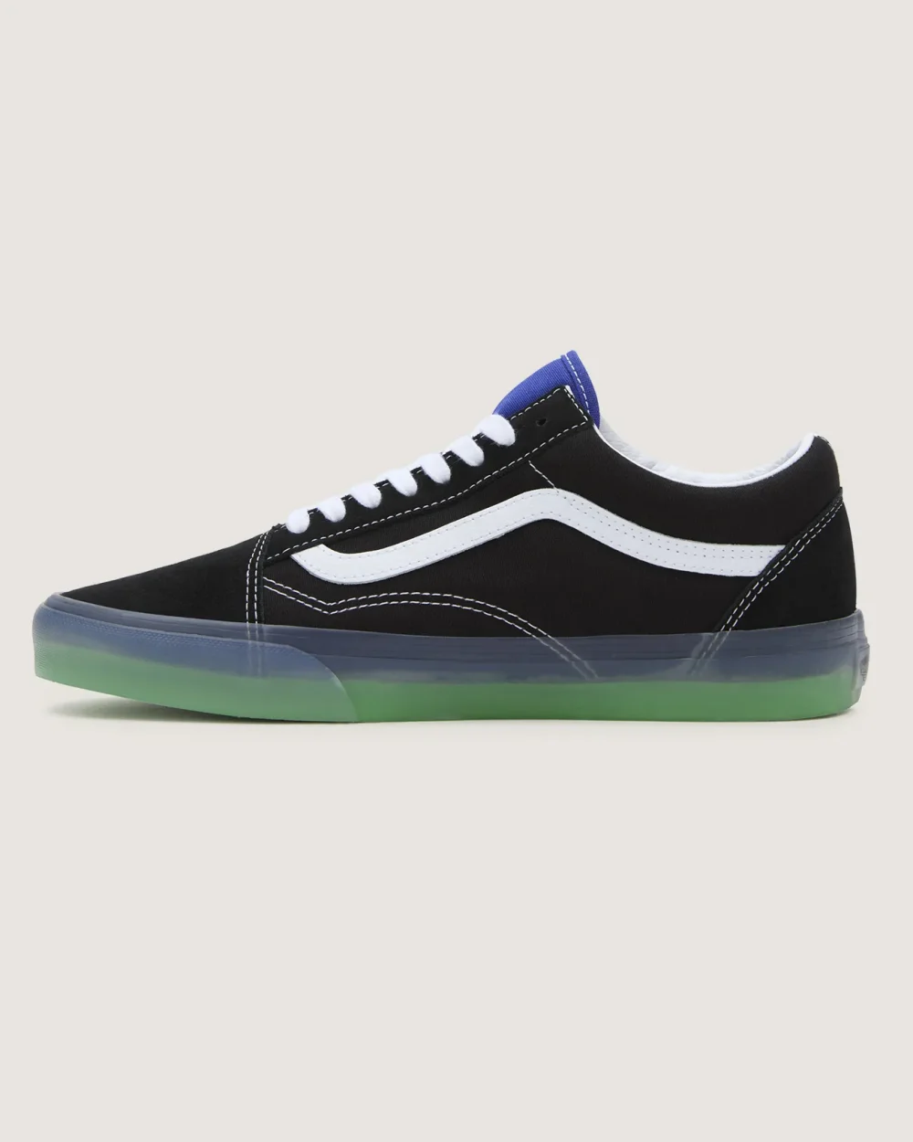 VANS - נעלי סניקרס Old Skool – V005UFY61 – translucent-black-blue – 2