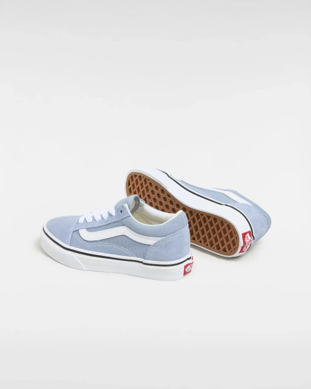 VANS - סניקרס ילדים Color Theory Old Skool – V005WVDSB – color-theory-dusty-blue – 2