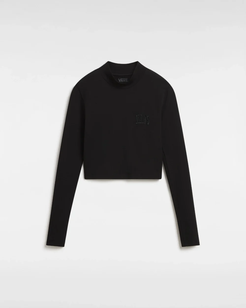 VANS - טי שירט ארוכה Mini Mock Neck – V007EZBLK – black – 1