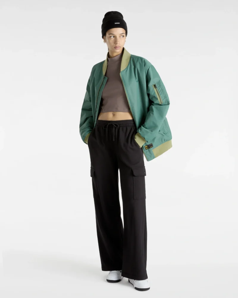 VANS - טי שירט ארוכה Mini Mock Neck – V007EZCHG – deep-taupe – 4