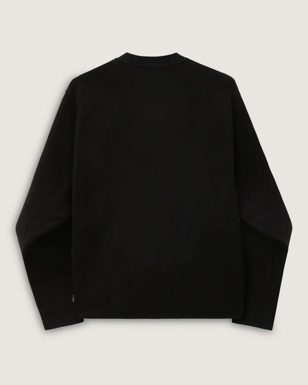 VANS - סווטשירט Hudler Crew – V007FHBLK – black – 1