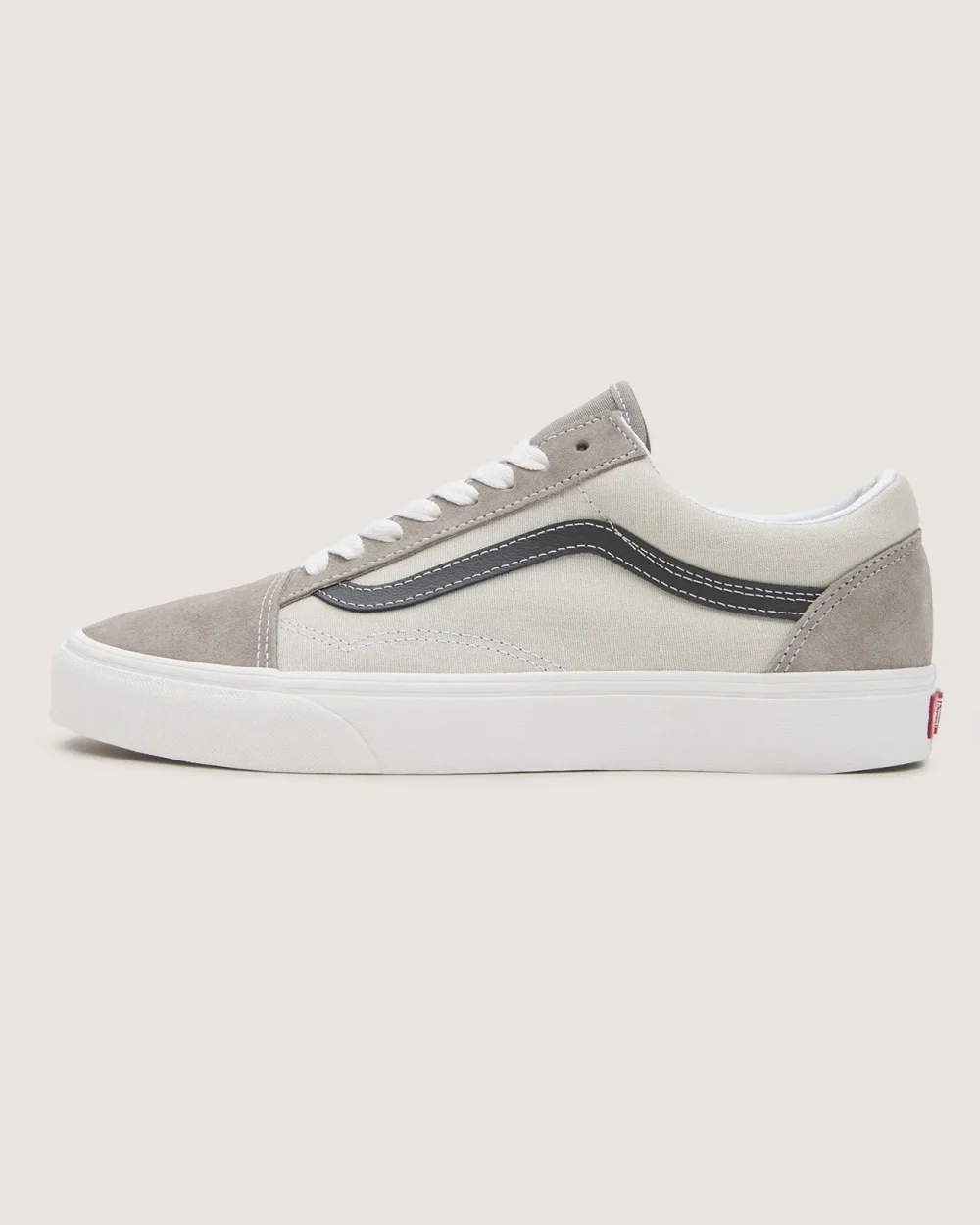 VANS - נעלי סניקרס Old Skool – V007NTCH8 – earth-tones-moon-rock – 1