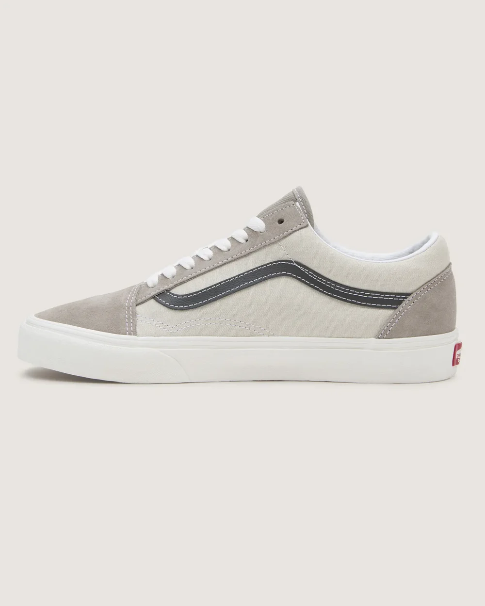 VANS - נעלי סניקרס Old Skool – V007NTCH8 – earth-tones-moon-rock – 1