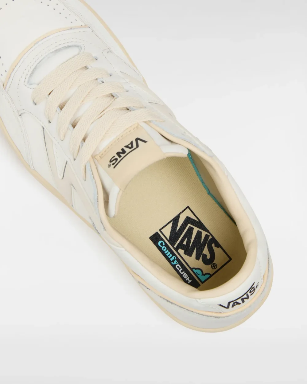 VANS - נעלי סניקרס Vintage Lowland Cc Jmp R – V007P2CD3 – vintage-marshmallow – 6