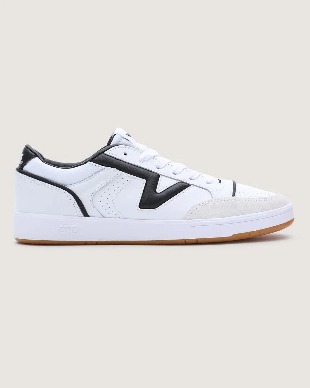 VANS - נעלי סניקרס Vintage Lowland Cc Jmp R – V007P2TWB – court-true-white-black – 2