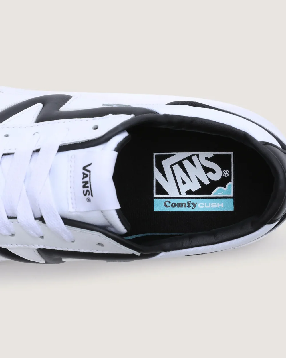 VANS - נעלי סניקרס Vintage Lowland Cc Jmp R – V007P2TWB – court-true-white-black – 6