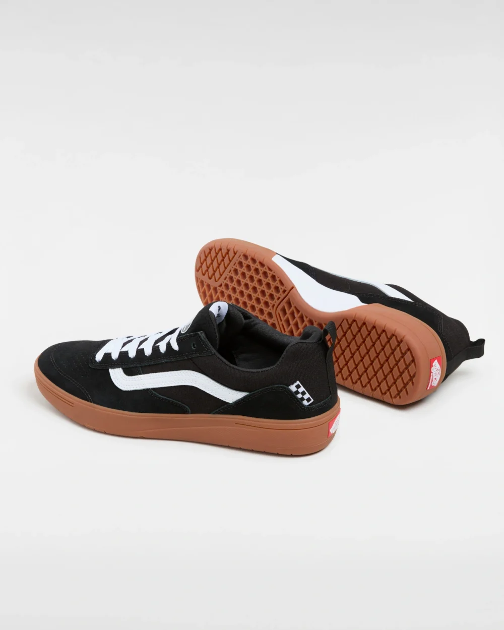 VANS - נעלי סקייט Zahba – V007QQB9M – black-gum – 2