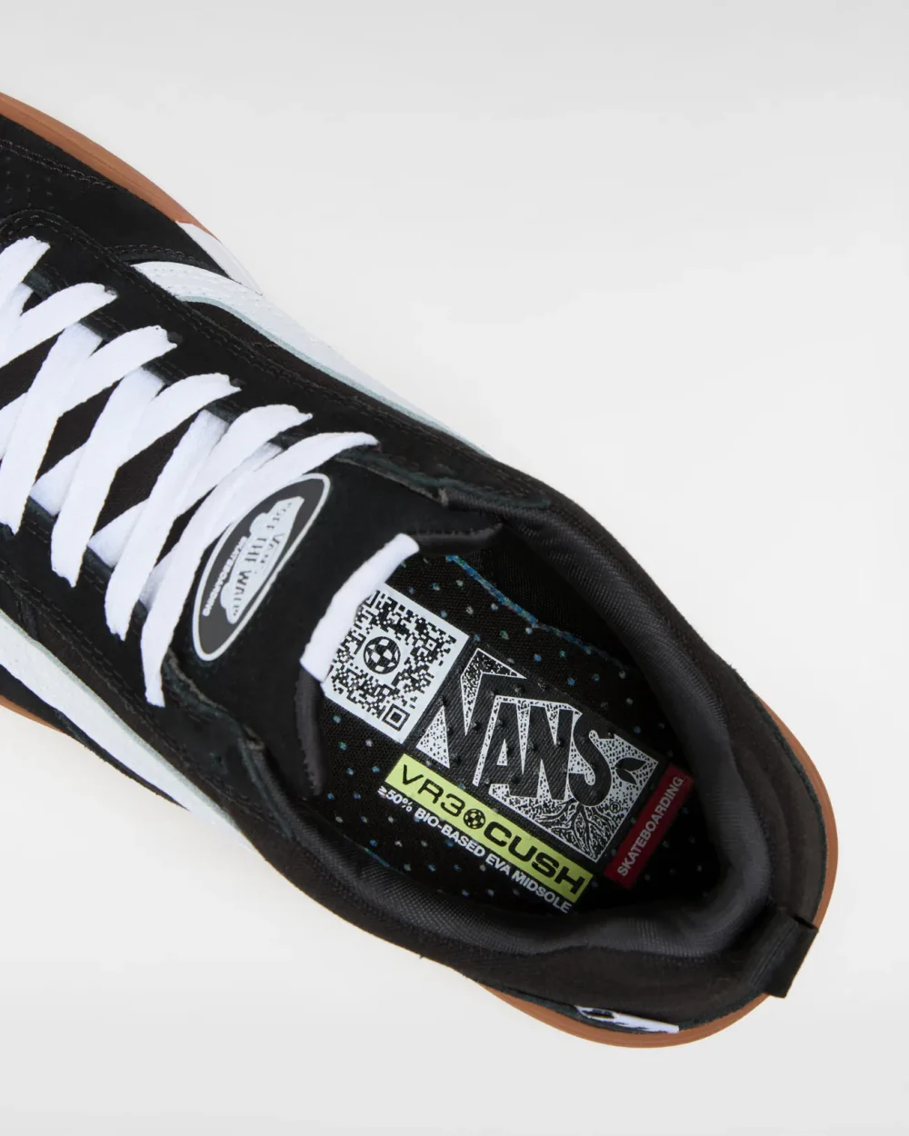 VANS - נעלי סקייט Zahba – V007QQB9M – black-gum – 6