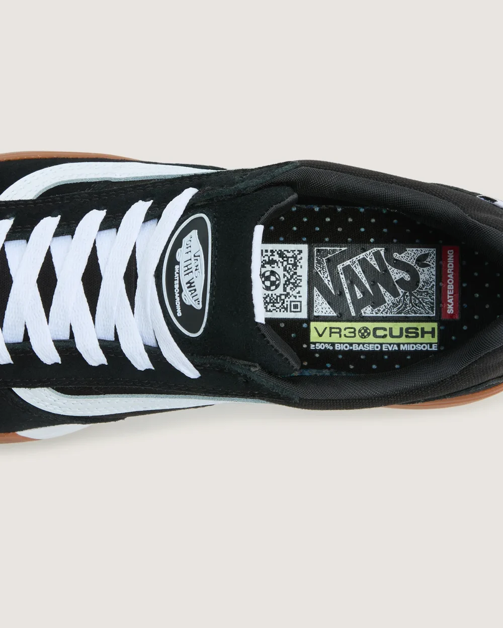 VANS - נעלי סקייט Zahba – V007QQB9M – black-gum – 8