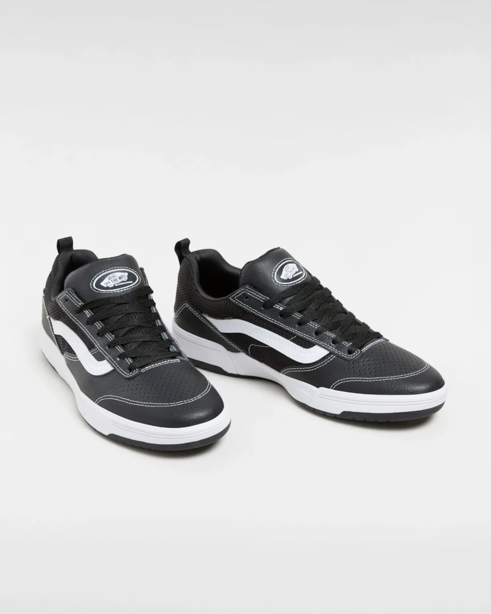VANS - נעלי סקייט Zahba – V007QQBZW – leather-black-white – 1