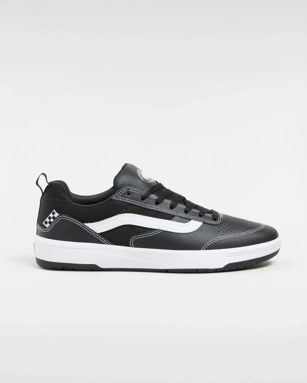 VANS - נעלי סקייט Zahba – V007QQBZW – leather-black-white – 5