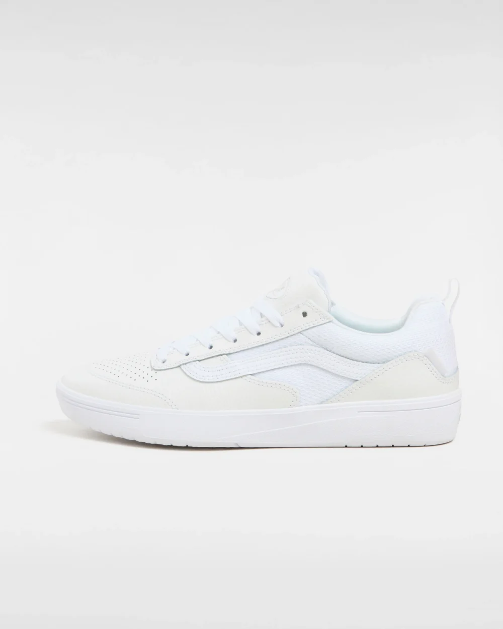 VANS - נעלי סקייט Zahba – V007QQWWW – leather-white-white – 1