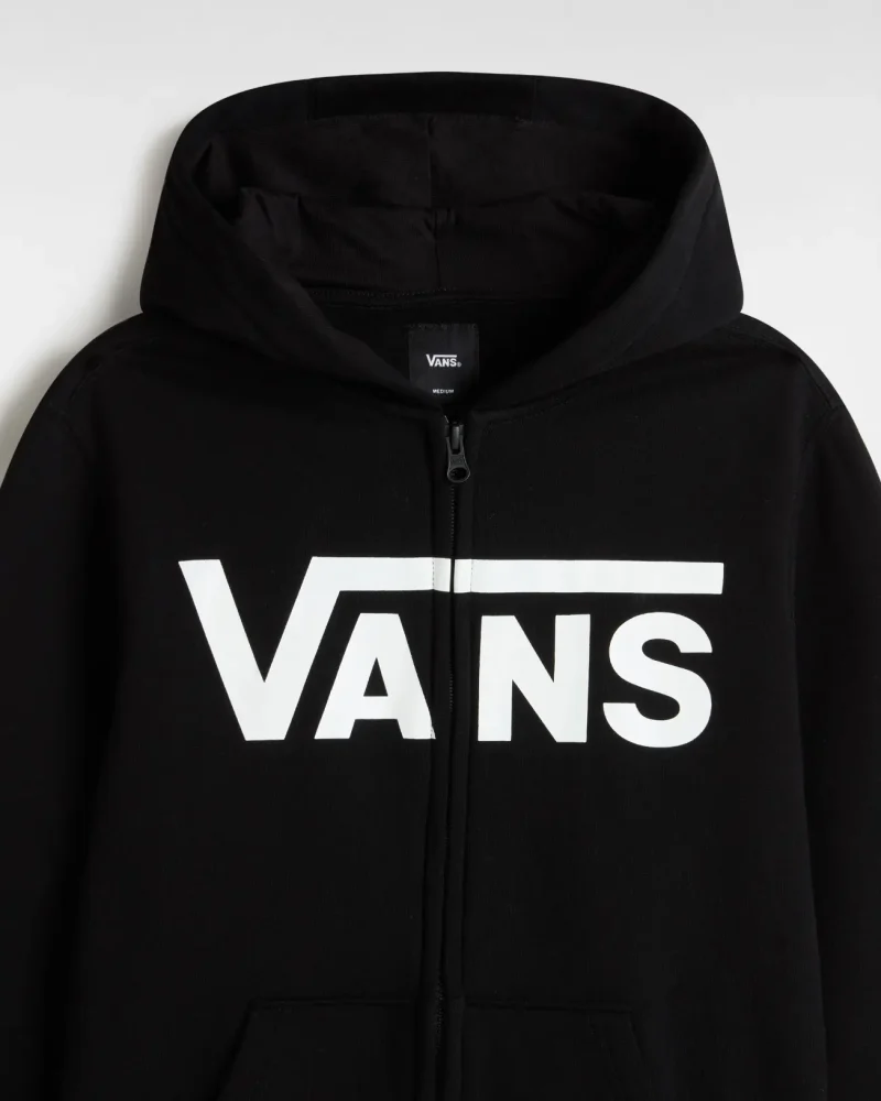 VANS - קפוצ'ון נוער Classic – V008C9BLK – black – 1