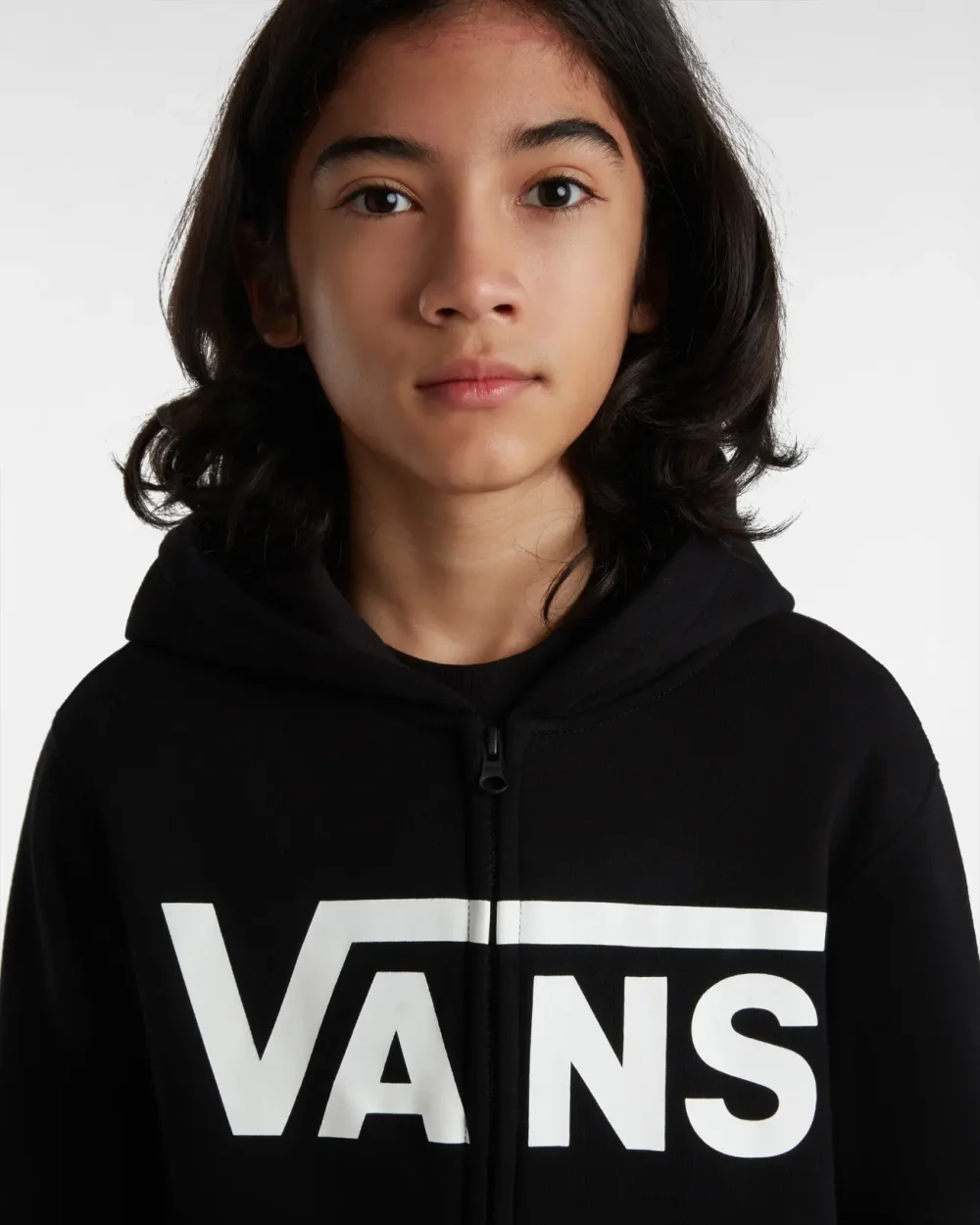 VANS - קפוצ'ון נוער Classic – V008C9BLK – black – 4