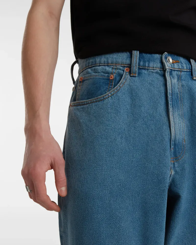 VANS - ג'ינס Check-5 Baggy – V008NACDX – stonewash-blue – 4