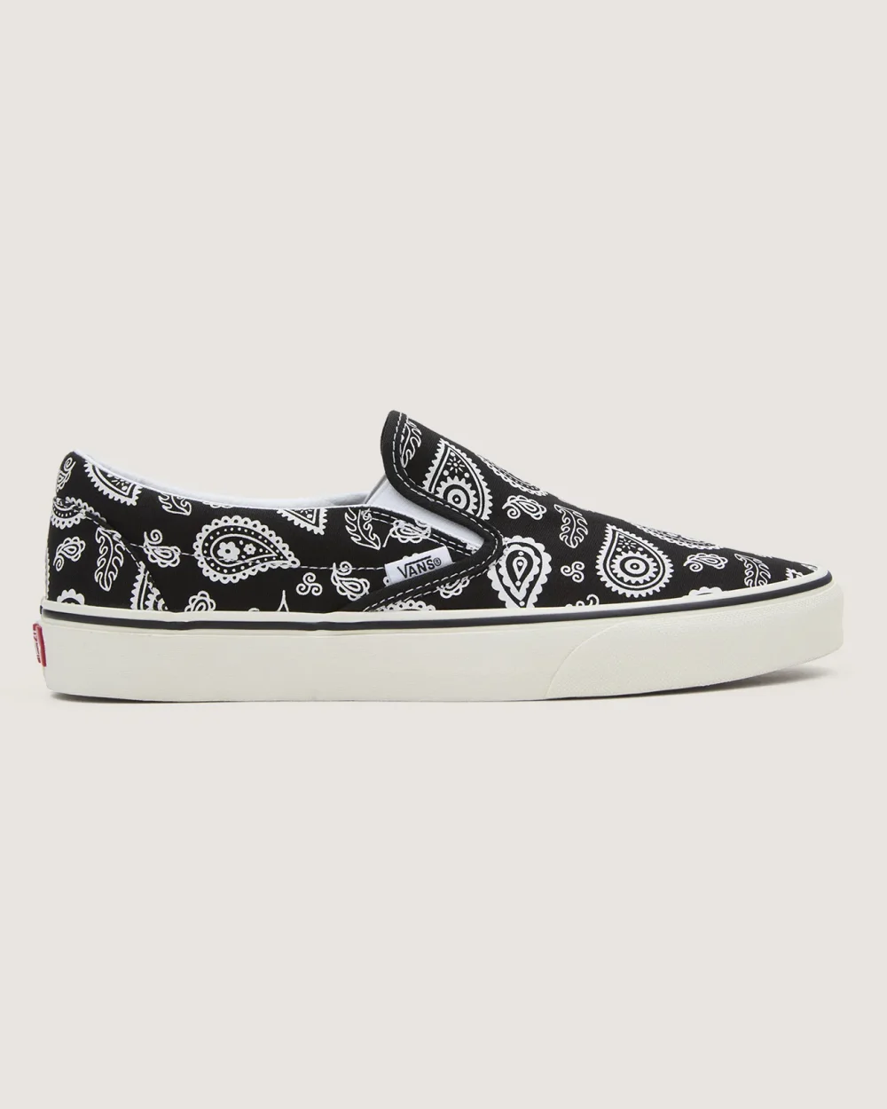 VANS - נעלי סניקרס Classic Slip-On – V009Q7BMA – primavera-paisley-black – 3