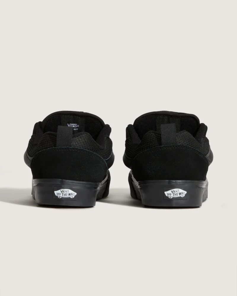 VANS - נעלי סניקרס Knu Skool – V009QCBKA – black-black – 3
