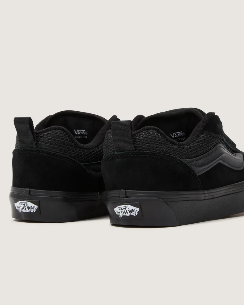 VANS - נעלי סניקרס Knu Skool – V009QCBKA – black-black – 6