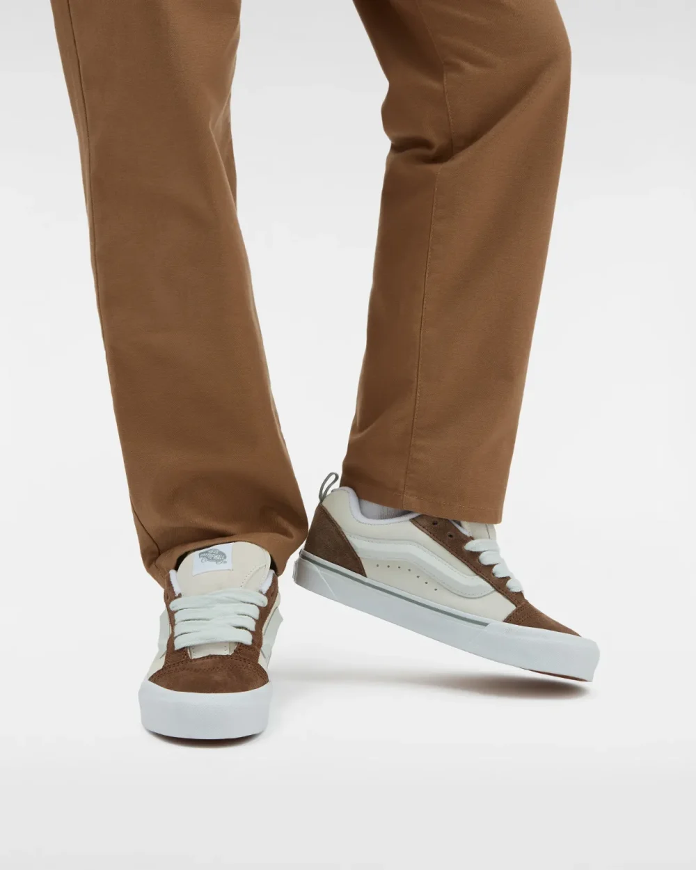 VANS - נעלי סניקרס Knu Skool – V009QCBLU – tri-block-blue – 4