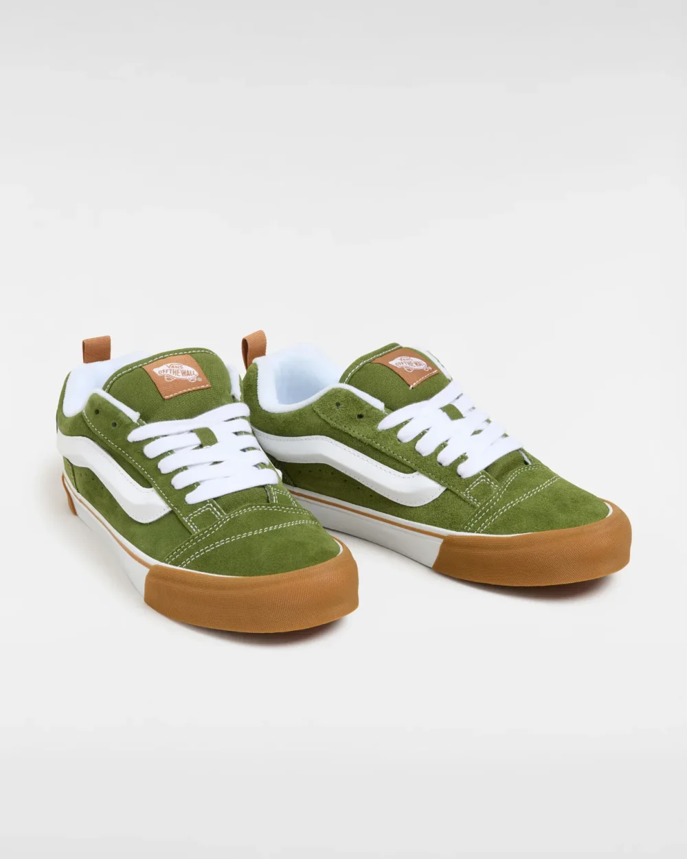 VANS - נעלי סניקרס Knu Skool – V009QCCIB – gum-bumper-pesto – 1