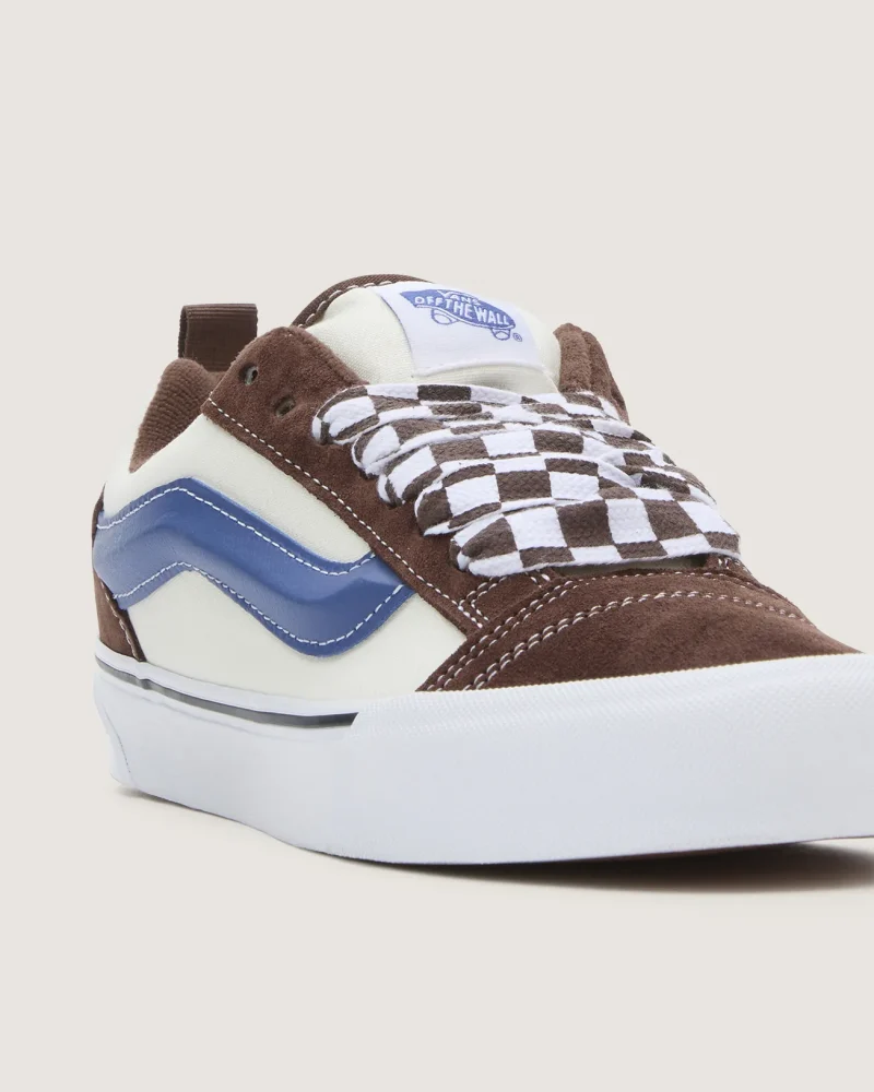 VANS - נעלי סניקרס Knu Skool – V009QCDMV – mega-check-potting-soil – 7