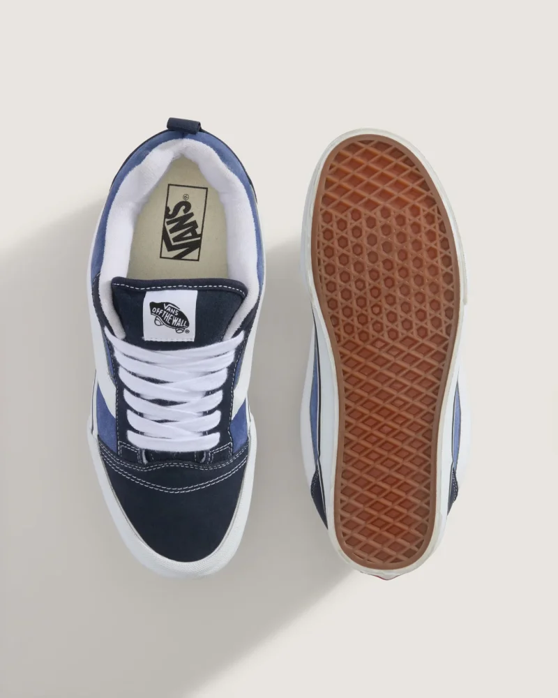VANS - נעלי סניקרס Knu Skool – V009QCNWD – navy-true-white – 2