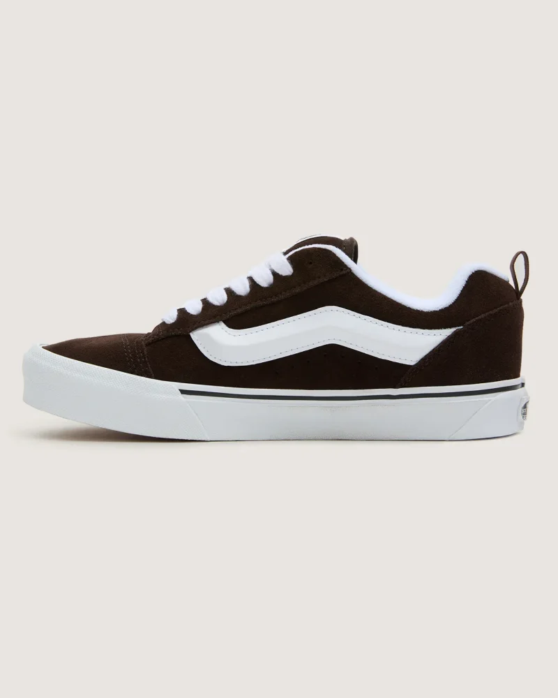 VANS - נעלי סניקרס Knu Skool – V009QCNWH – brown-white – 1