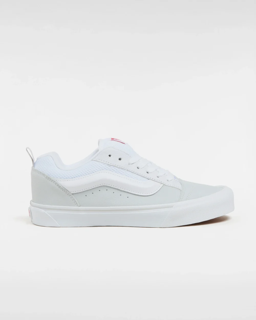 VANS - נעלי סניקרס Knu Skool – V009QCYF9 – retro-skate-white-red – 5